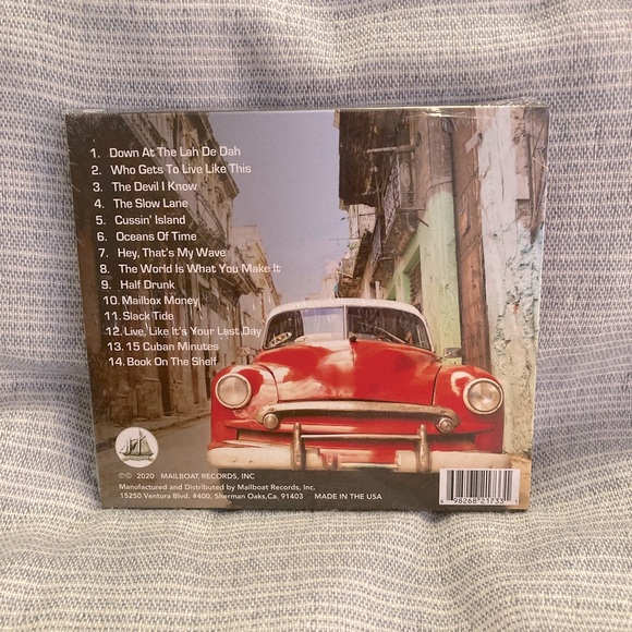 NWT Jimmy Buffett Life On The Flip Side CD Sealed New 2020 Mailboat Records - Picture 2 of 2